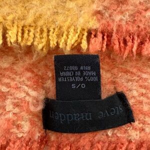 Madewell Women's Orange Shawl